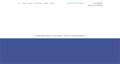 Desktop Screenshot of leedsroofrepairs.com
